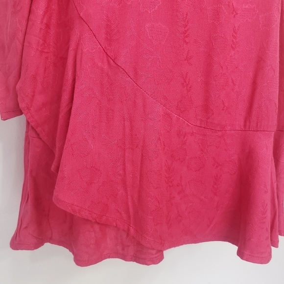 RAHI fuschia Sophie medina jacquard mini dress size S - Picture 6 of 12